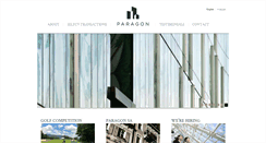 Desktop Screenshot of paragon-sa.com